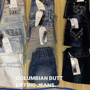 COLUMBIAN BUTT LIFTING JEANS